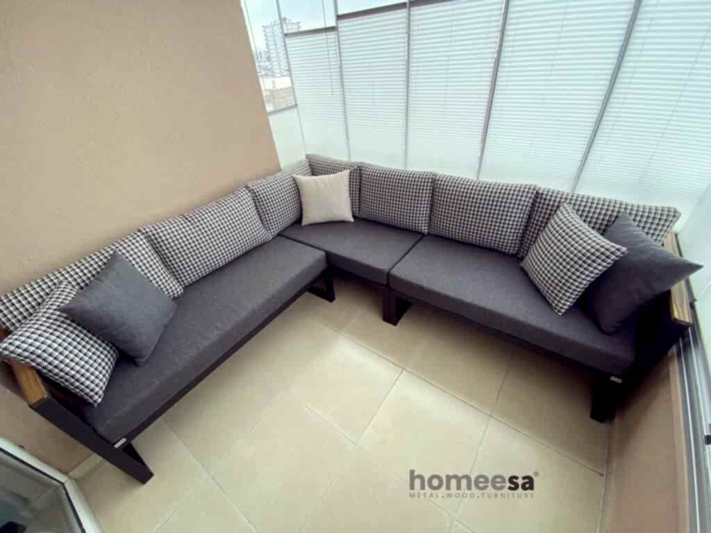 Metal Balkon Köşe Takımı-02