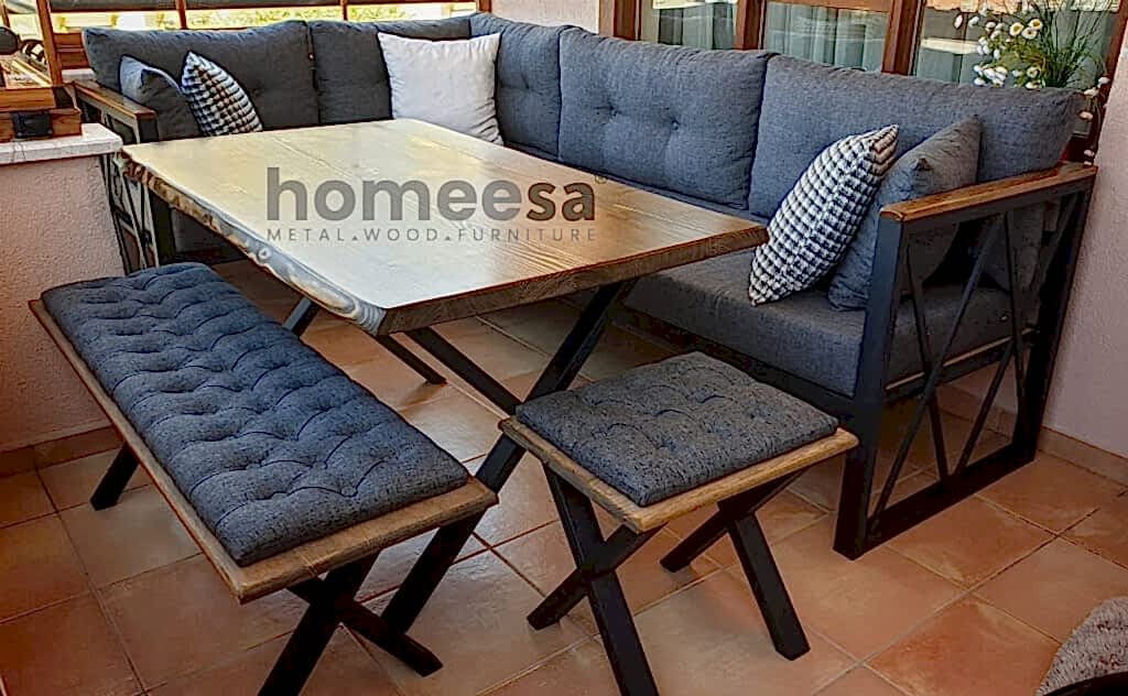 Grass Balkon Köşe Takımı