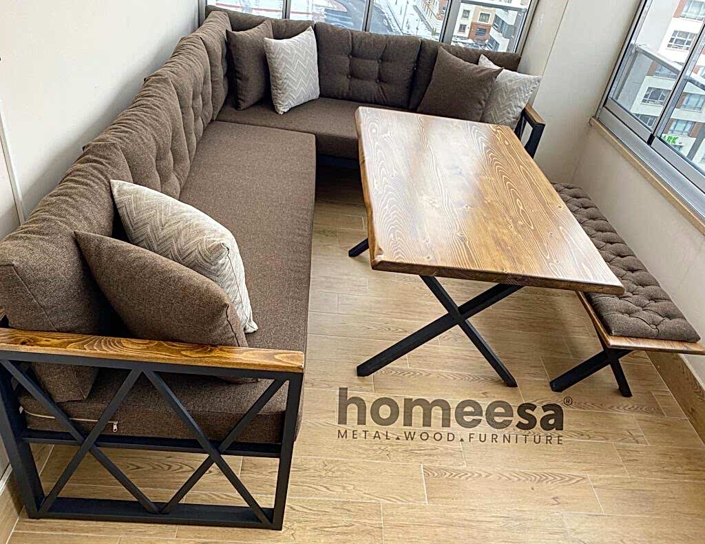 River Balkon Köşe Takımı