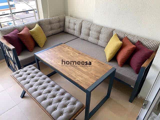 Form Balkon Köşe Takımı – Balkon Mobilyası