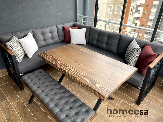 Hand Balkon Köşe Takımı – Balkon Mobilyası