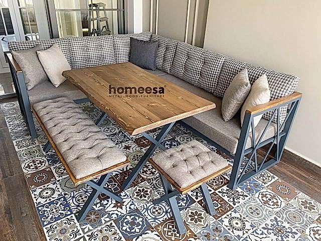 Label Balkon Köşe Takımı