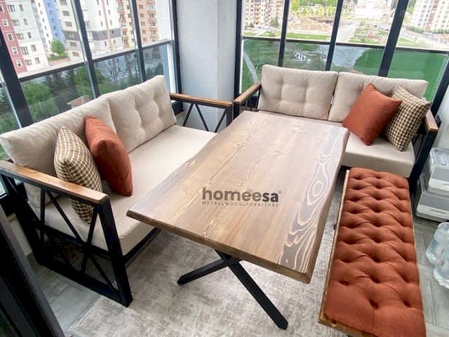 Art balkon Oturma Seti