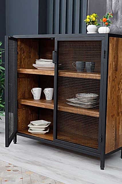 Çok Amaçlı Dolap-Kahve Köşesi-Tel Dolap