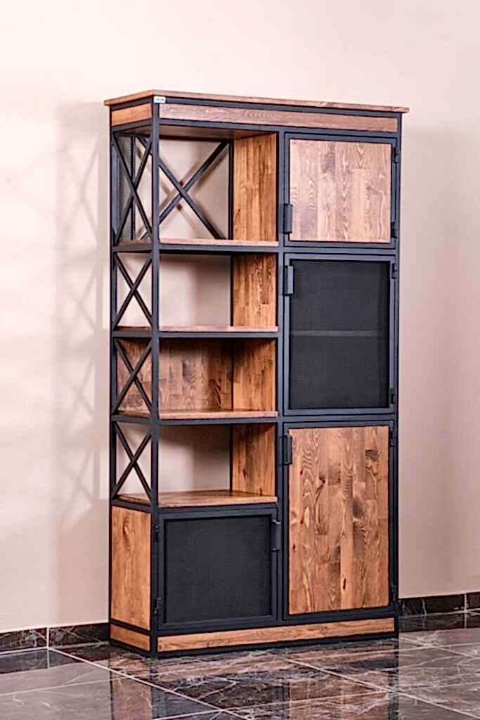 King Metal-Ahşap Tasarım Dolap