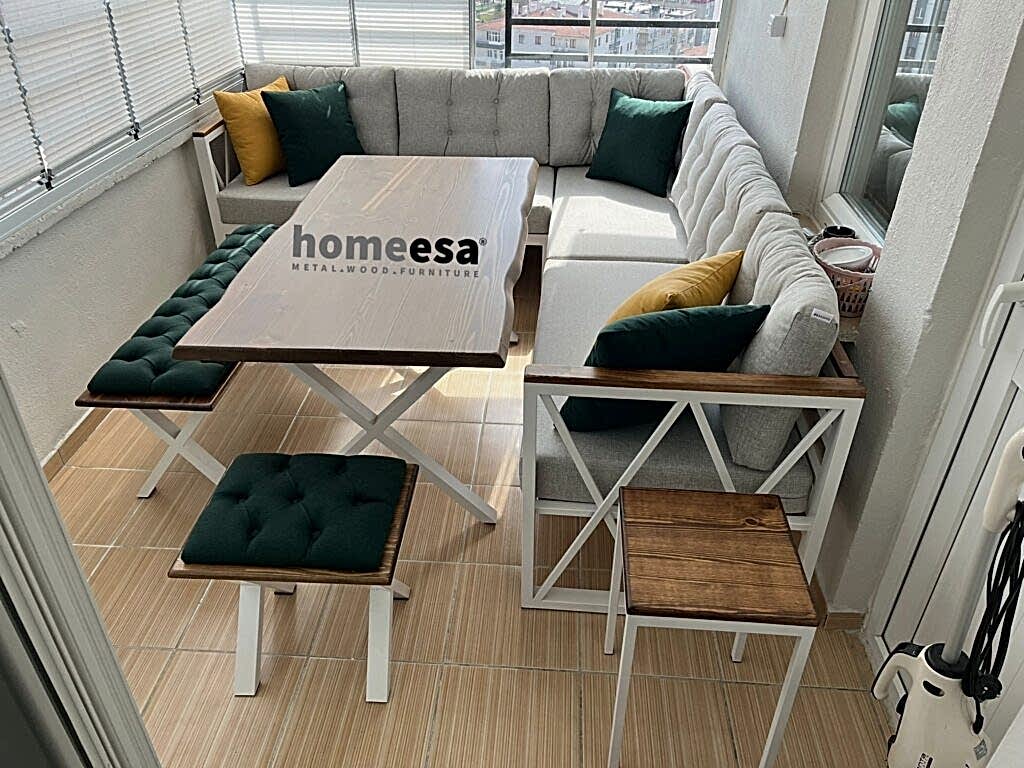 Westor54 Balkon Köşe Takımı